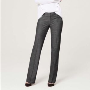 LOFT Marisa Charcoal Grey Trouser Pant